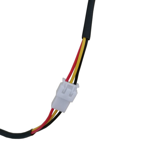 Custom Cable assembly JST XH3P Male to Female Connector with PVC heatshrink Wire_Best custom